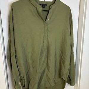 Banana Republic Sage Green Casual Shirt